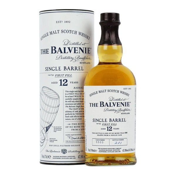 Balvenie 12 Year Old - Single Barrel First Fill