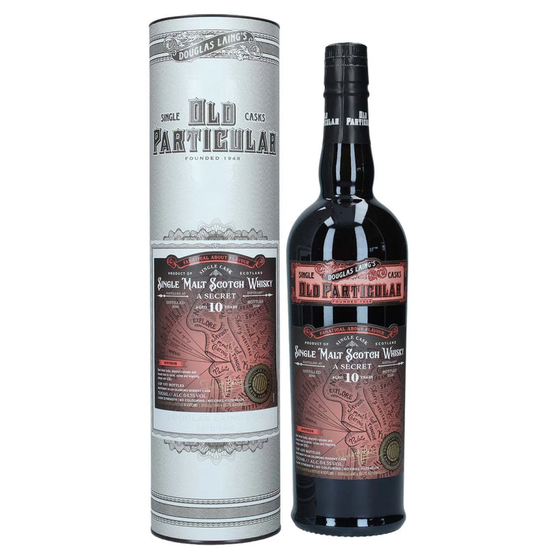 Douglas Laing's Old Particular Secret Speyside 10 Year Old 70cl