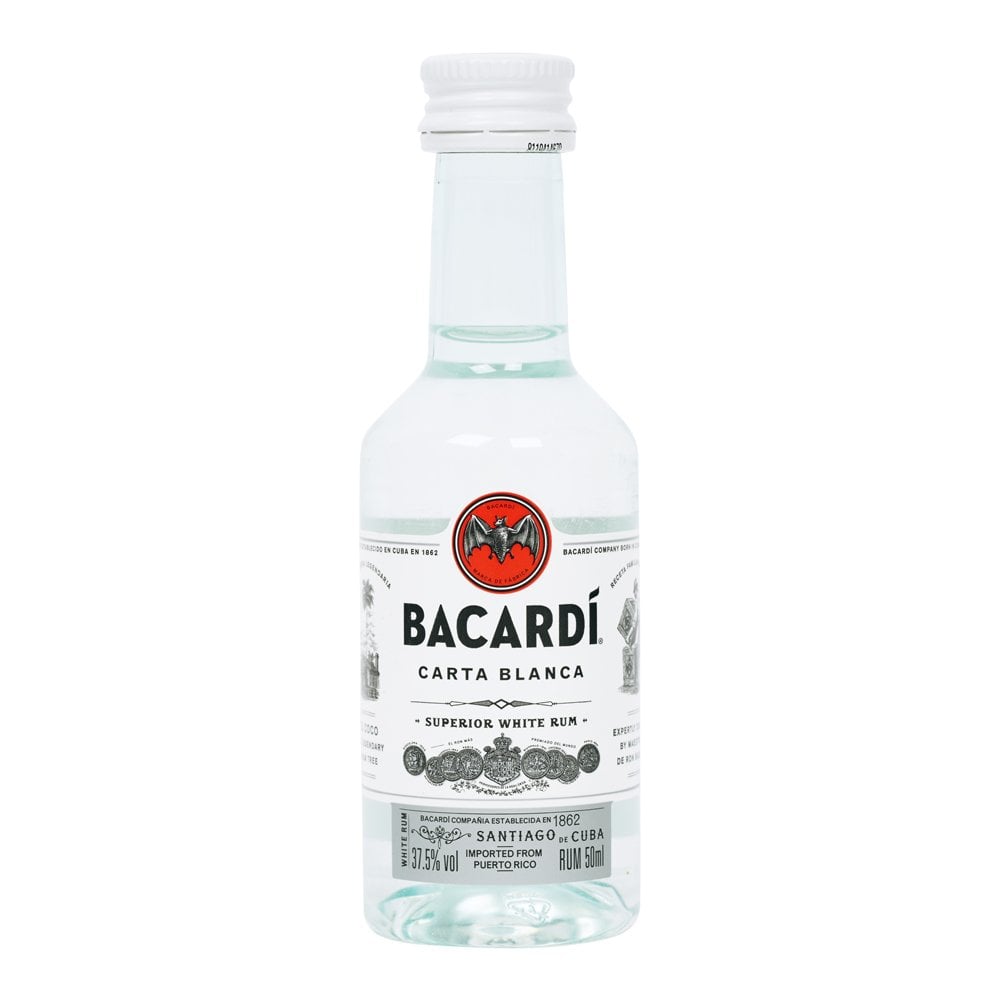Bacardi Carta Blanca White Rum 5cl