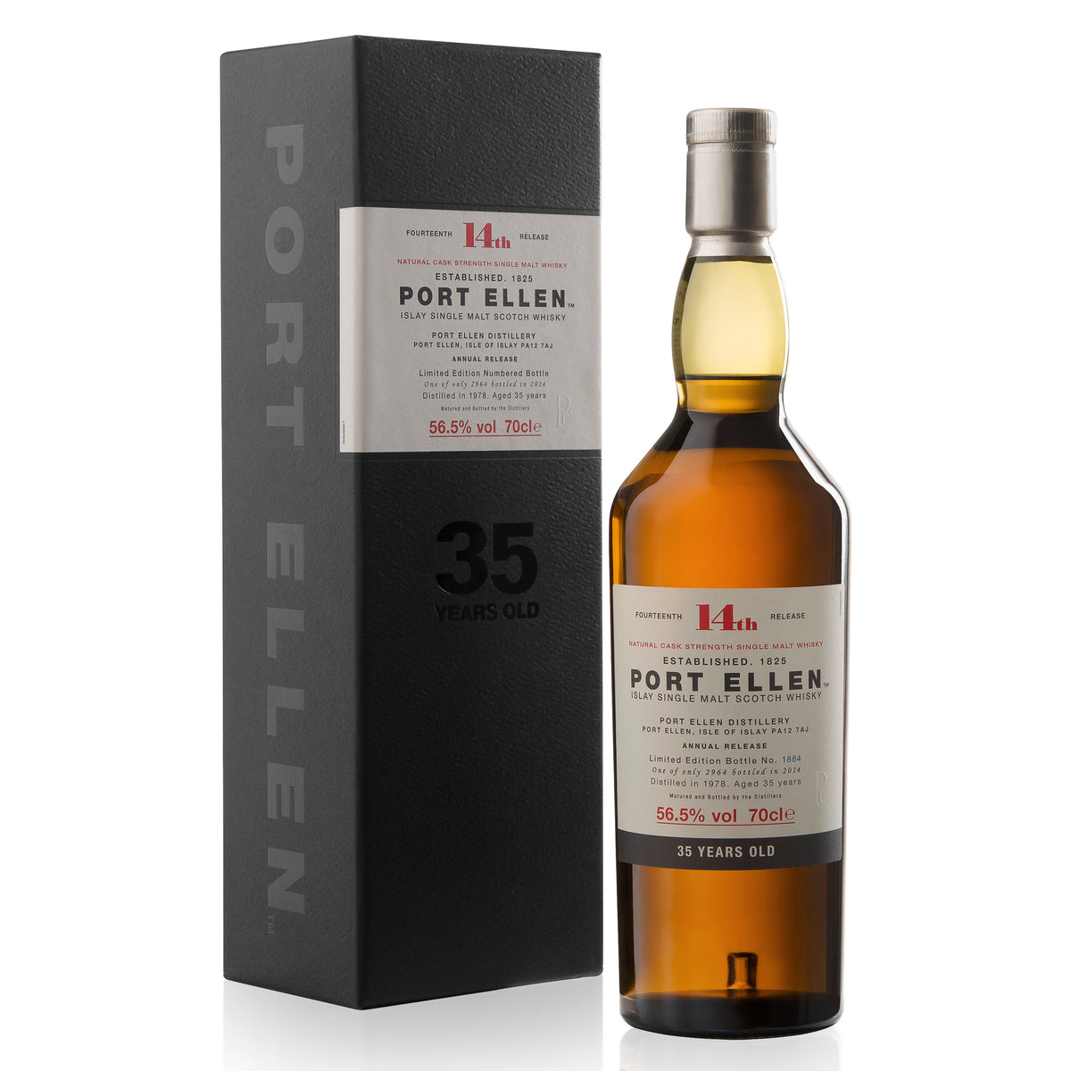 Port Ellen 14th Release 1978 – 35 Year Old – Bottle #1882