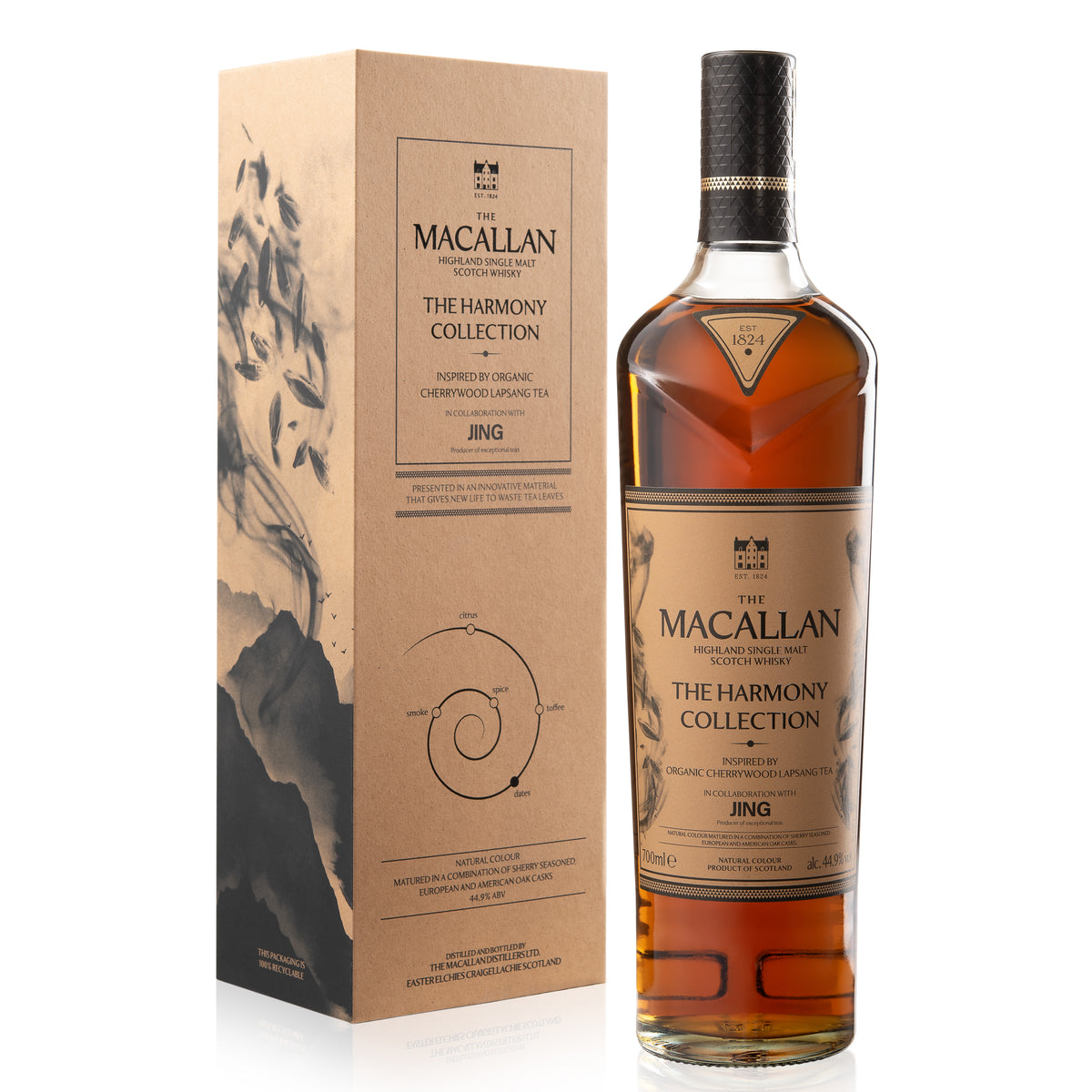 The Macallan Harmony Collection – Inspired by Organic Cherrywood Lapsang Tea 70cl